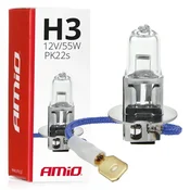 Amio H3 12V 55W Halogenska Žarnica s UV filtrom (E8)