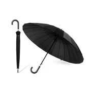 Družinski dežnik avtomatik črn 115 cm