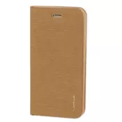 Havana Premium preklopna torbica Samsung Galaxy A53 - zlata z zlatim robom