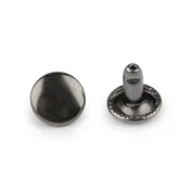 Dvostranske votle zakovice O9 mm - nikelj črne barve (100 parov)