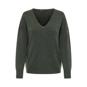 ONLY Pulover ONLRICA temno zelena