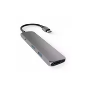 Linkom Adapter-konverter TIP-C - HDMI/2xUSB3.0/SD/Micro SD