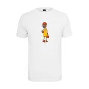 Mister Tee Majica Employee rjava/rumena/rdeča/bela