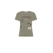 Deha GRAPHIC T-SHIRT, ženska majica, siva A00530