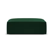 Temno zelen žameten tabure Vanda – Mazzini Sofas