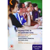 MAINTAINING FINANCIAL RECORDS - EXAM KIT