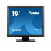 IIYAMA T1931SR-B1S 19inch IPS 1280x1024 Resistive Touch 200cd/m2 HDMI DP VGA USB Interface Speakers