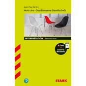 STARK Jean-Paul Sartre: Huis clos/Geschlossene Gesellschaft - Französisch - Interpretationen, m. 1 Buch, m. 1 Beilage