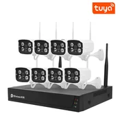 SmartHome NVR komplet video nadzor, 8 PoE kamera, 2 MP, Full HD