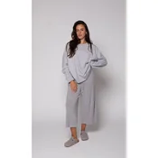 Organic ranglan sivi duks - Organic ranglan sweater