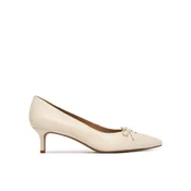 LAUREN RALPH LAUREN Čevlji z visoko peto 802P06371004 Écru
