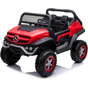 Aristom Deciji auto na akumulator Mercedes Unimog 4x4, Crveni