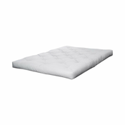 Bela srednje trda futonska vzmetnica 180x200 cm Coco Natural – Karup Design