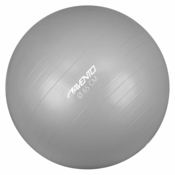 Avento lopta za vježbanje/teretanu promjer 65 cm srebrna