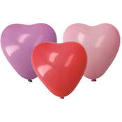 Balon na napuhavanje - set od 10 srca, pastelnih boja
