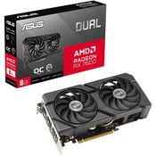 Grafička Asus AMD Radeon RX7600 Dual EVO OC, 8GB GDDR6 90YV0LD0-M0NA00