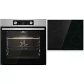 Gorenje Steel Stream Ugradni set, Rerna i ploca