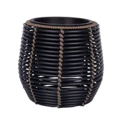 Homestar Stojalo za rastline D28xV26 cm črno rjavo