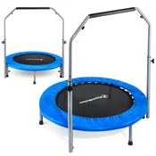 HyperMotion Domači Trampolin z Nastavljivim Ročajem Premera 97 cm - Športna Igra za Otroke, Vadba Ravnotežja, Gumijasti Nastavki