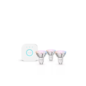 PAMETNA ŽARNICA PHILIPS HUE WCA 3x 345Lm GU10 2200-6500K+RGB + HUE BRIDGE 8721103103710