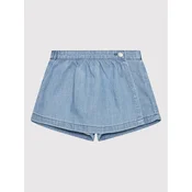 United Colors Of Benetton Kratke hlače iz tkanine 4JQEG900E Svetlo modra Regular Fit