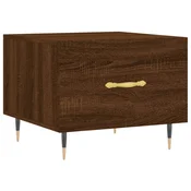 Vidaxl Klubska mizica 50x50x40 cm inženirski les