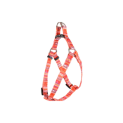 Oprsnica za pse easy Syb oranžna Flamingo - 45-60cm/20mm