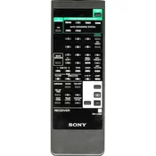 General SONY RM-U252, RM-U253, RM-U254, RM-U141 - združljiv daljinski upravljalnik znamke General