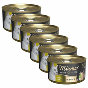 Miamor Feine Filets In Sauce s piščancem 6 x 85 g