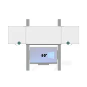 Posuv Universal Premium / PYLON – 86;;Vertikálny posuv pre 86 TV s max hmostnosť 65,5kg na pylónových stĺpoch