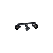 EGLO Spot lampa BARNSTAPLE 1 3xE27 75 cm crna drvo 43433