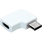 ROLINE ROLINE USB 3.2 Gen 2 adapter\, USB tip C - C\, ST / BU\, 90 °\, bel Roline USB 2.0 adapter [1x ženski konektor USB-C® - 1x ], (20429974)