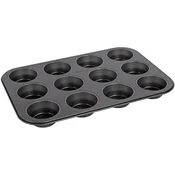 EVA pekač za muffine Pro Clean, aluminij, 38,5x26x2,5 cm, 12 kos