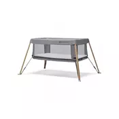 Kinderkraft Prenosivi Krevetac Movi Grey&Wood
