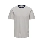 Only & Sons Majica ONSFRED kremna/temno modra