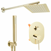 REA OVAL Set za prhanje Gold BOX