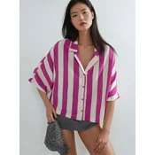 Busem Bluza magenta/bela