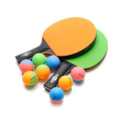 Meteor set za namizni tenis, oranžno-zelen