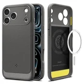 Spigen Spigen Rugged Armor MagSafe ovitek za iPhone 18 Pro/17 Pro - Siva