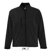 Sols Softshell muška jakna Relax Black S 46600