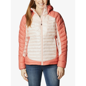 Apricot Womens Quilted Winter Jacket with Hood Columbia Labyrinth - Women