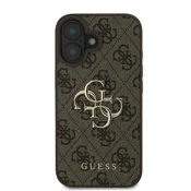 Guess zaščitni ovitek Big Logo 4G Brown, Iphone 16