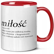 shumee DARILO ZA MATERINSKI DAN RDEČA SKODELICA Z LEPO IZJAVO ZA MAMO OB TEJ PRILOŽNOSTI