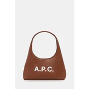 Torbice A.P.C. Baby Ninon Shoulder Hazelnut Universal
