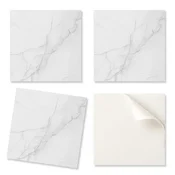 shumee Komplet vinilnih talnih ploščic Elegantni marmorni vzorec 20x20x20 cm