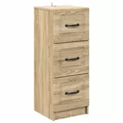 Ormar s ladicama Hrast sonoma 33 x 34,5 x 87 cm