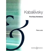 KABALEVSKY:5 EASY VARIATIONS OP.51