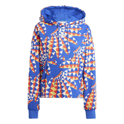 Adidas FARM HOODIE, ženski pulover, modra IQ4490