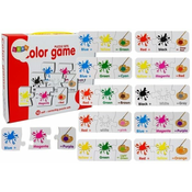 Puzzle Educational English Colors 10 ConnectionsGO – Kart na akumulator – (B-Stock) crveni