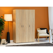 Garderobna omara Bristol 184 (Sonoma hrast) Sonoma hrast, 179x110x52cm, Vrata omare: S tečaji
